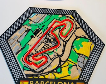F1 Circuit - Barcelona - Spain - Multicolour Models
