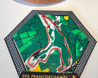 F1 Circuit - Spa Francorchamps - Belgium - Multicolour Models