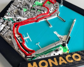 F1 Circuit  - Monaco - Multicolour Models
