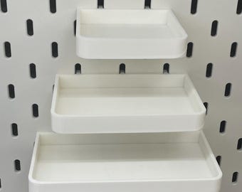 Multibuy: Trays for Skadis pegboard | 80, 120 and 160 mm