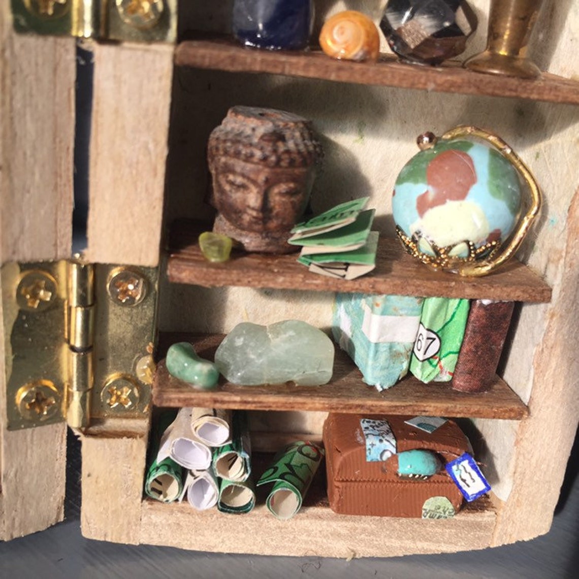 Miniature Room Box Shadow Box Miniature Diorama Traveler Etsy