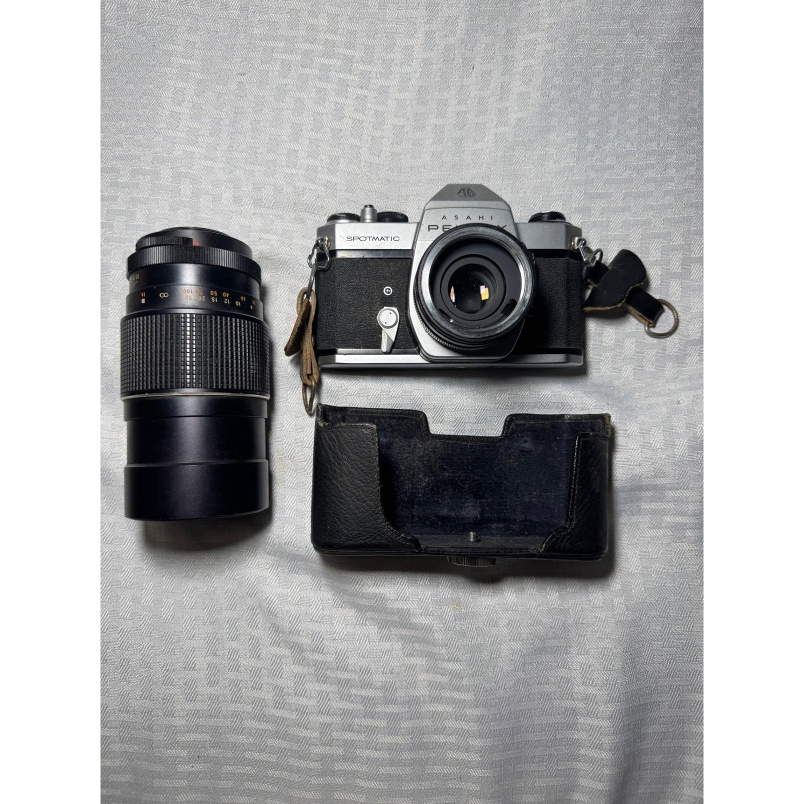 【動作品】 Pentax Spotmatic SMC55mm レザーケース付 Pentax Spotmatic Case - Etsy