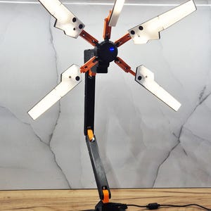 Odradek LED Desk Lamp, Glowing Scanner from Death Stranding, Chiral Glow, Gaming Lamp, Decoration, Gift, 3D Printing