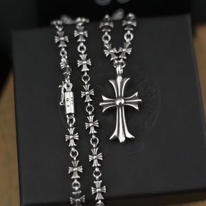 Chunky Silver Cross Belt - Etsy