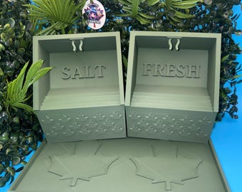 Small Hermit Crab Pools with Airline Holder and Tray | Pet-Safe PLA | Made Canada