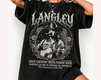 Vintage Ella Langley Shirt PNG, The Dandelion Tour Concert Tee, Country Music Western Aesthetic Design, Retro Cowgirl Fan Gift Download