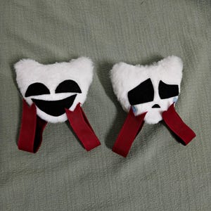 TADC Gangle plush Smiling face and crying face
