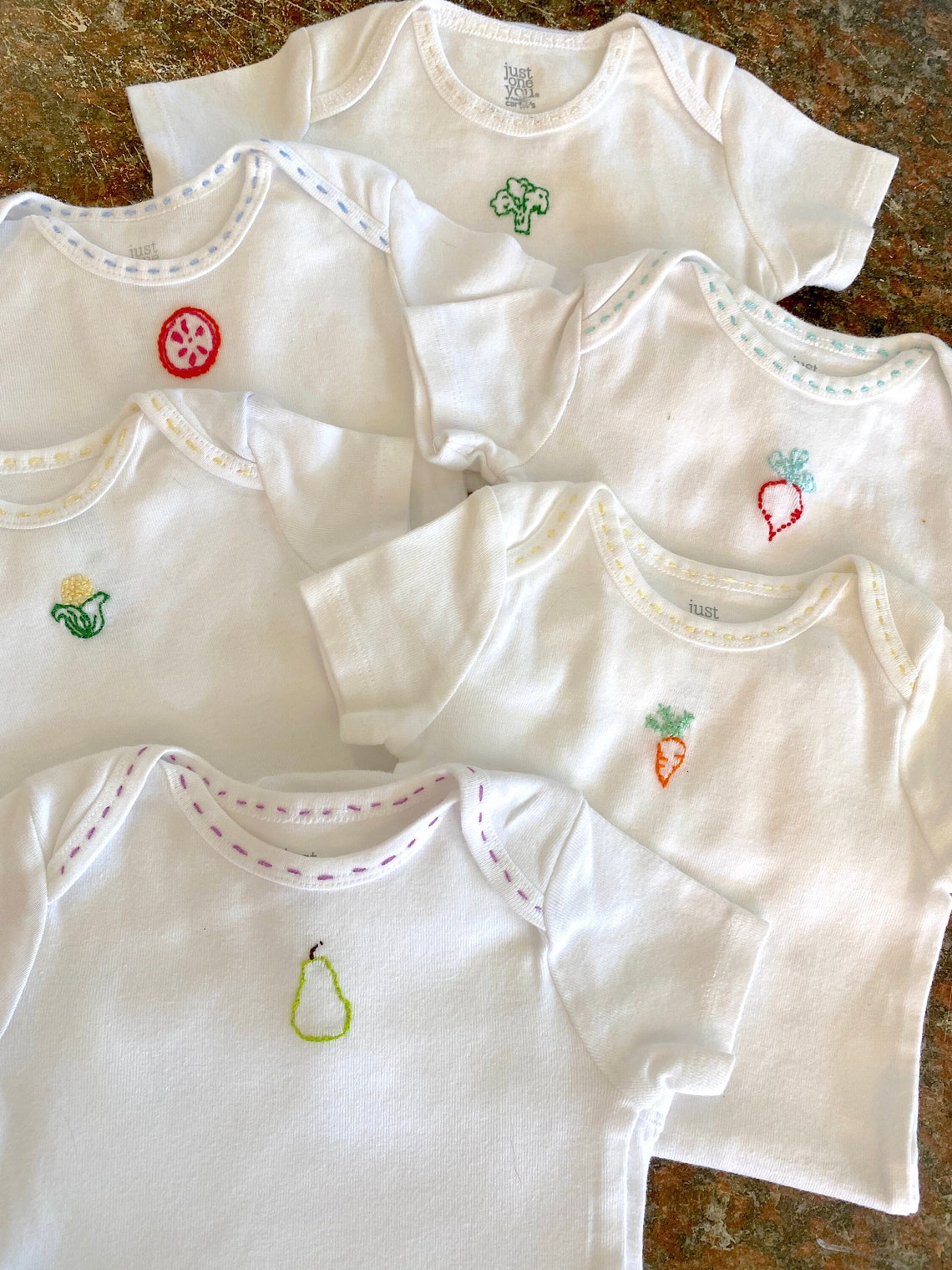 Rama Embroidered Baby Onesie