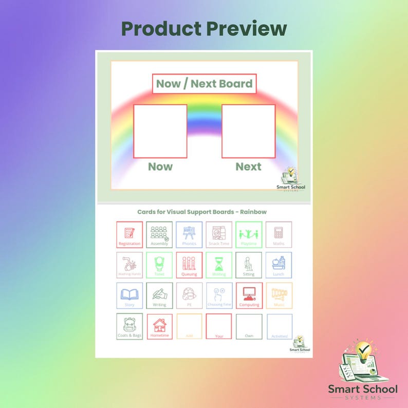 Now And Next Examples Now Next Board | Visual Schedule for Autism, SEND Classroom | Editable ...