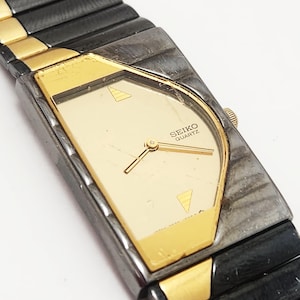 希少✨SEIKO セイコー ゴールド ハーフムーン レディース 腕時計 リボリ Seiko half moon - Etsy 日本