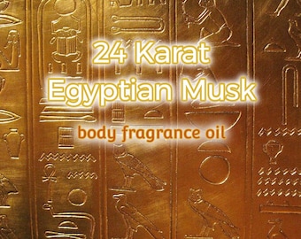 24 Karat Egyptian Musk Fragrance Body Oil