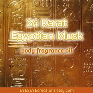 24 Karat Egyptian Musk Fragrance Body Oil