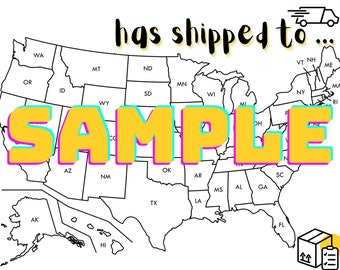 Sales Map & Shipping Tracker for the United States - Small Business