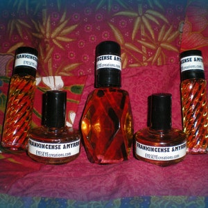 FRANKINCENSE & MYRRH Fragrance Body Oil 1/3 ounce oz image 2