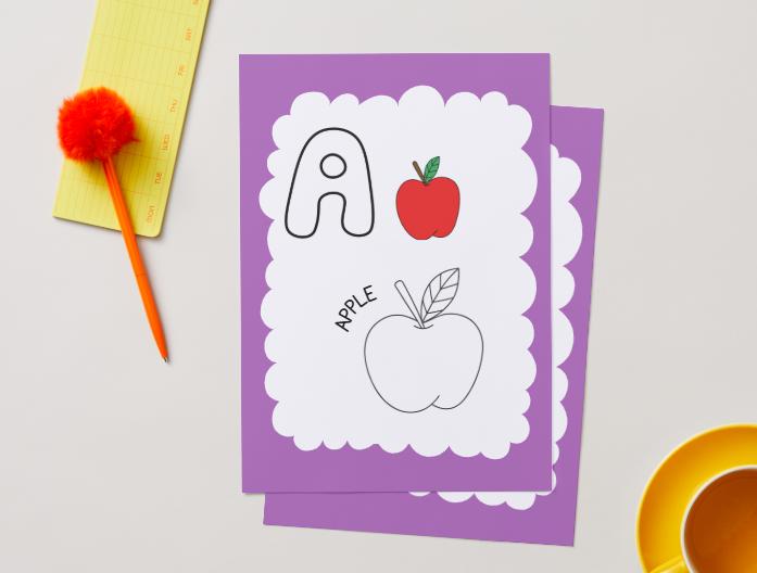 ABC Coloring Pages – Learn the Alphabet While Coloring | Printable Kids ...