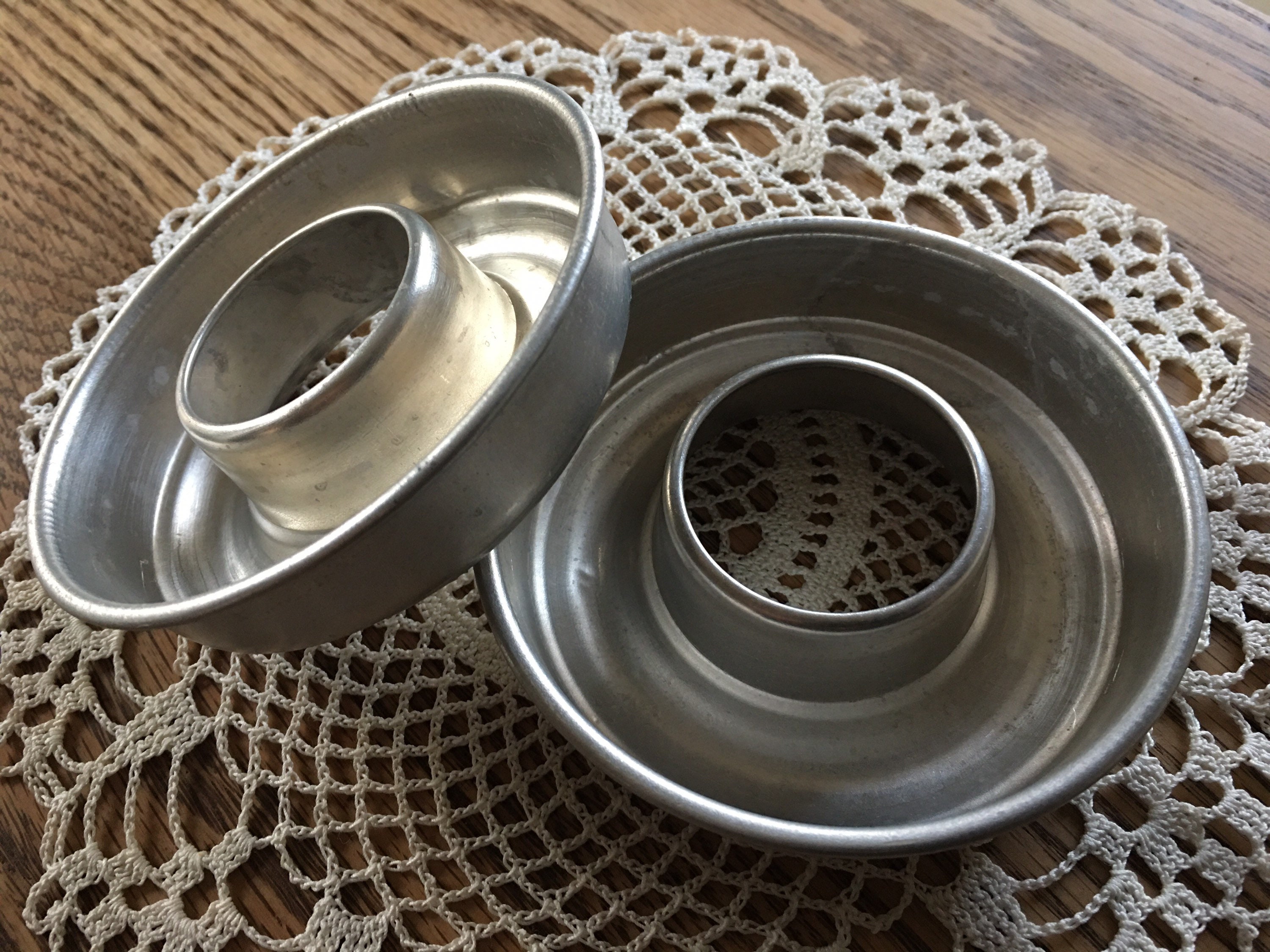 Vintage Baking Tins Pair of Small Bundt Cake Pans for the Etsy UK
