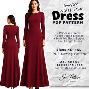 straight cut loose fitting dress with no waistline seam Dress No Waist Seam
