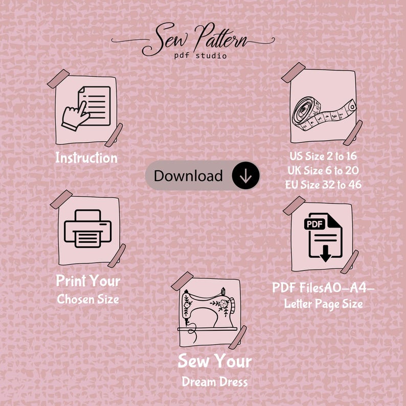 Linen Two Piece Sewing Pattern | Crop Top, Tailored Shorts (digital ...
