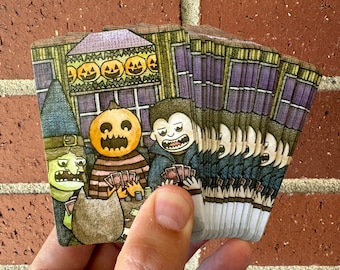 Monsters Playing Cards- Playing Cards