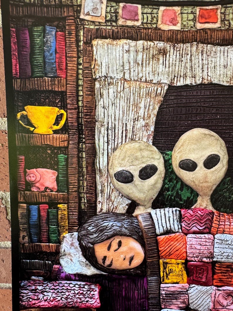 Abduction (clay) Signed 8x10 Print - Etsy