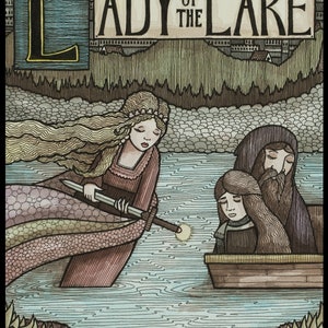 Lady of the Lake Signed 8x10 Print