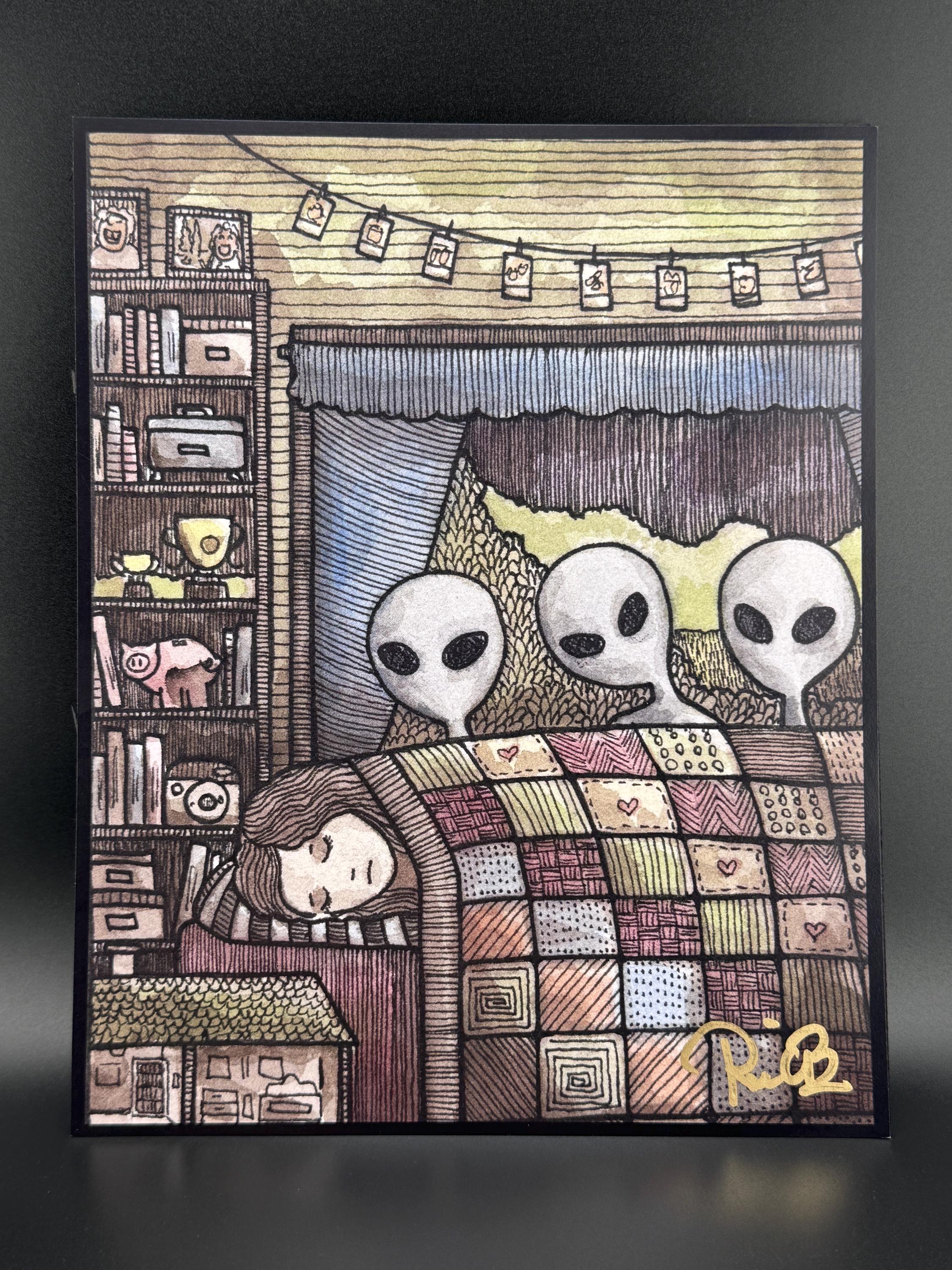 Abduction Signed 8x10 Print