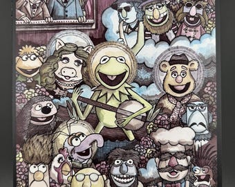 Muppets signed 8x10 print