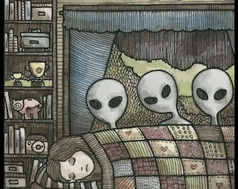 Abduction Signed 8x10 Print