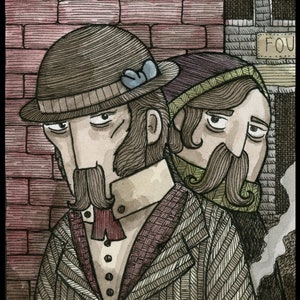 Detectives Signed 8x10 Print