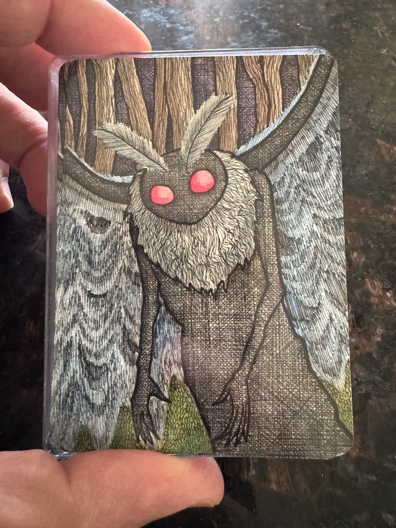 Mothman Playing Cards image 2