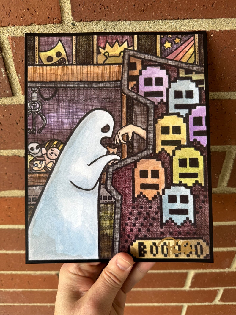 Ghost Arcade Signed 8x10 Print image 2