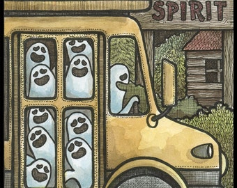 Ghost Bus Signed 8x10 Print