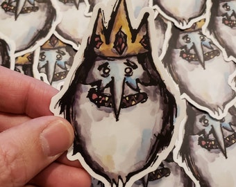 Ice King 4 Inch Vinyl Sticker