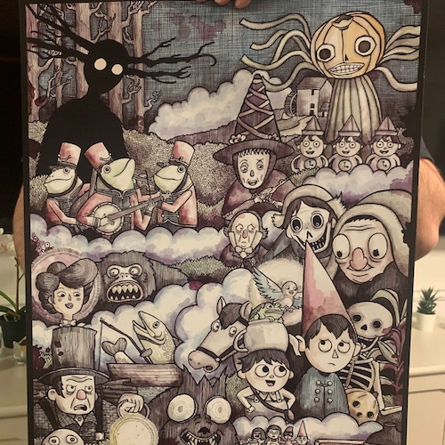 Big Over the Garden Wall 16x20 Signed Poster - Etsy