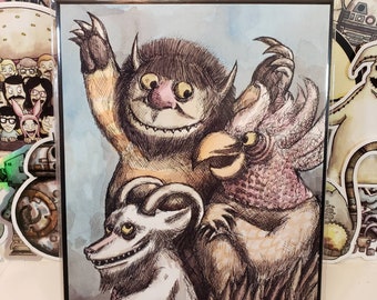 Where the Wild Things Are #1 Signed 8x10 Print