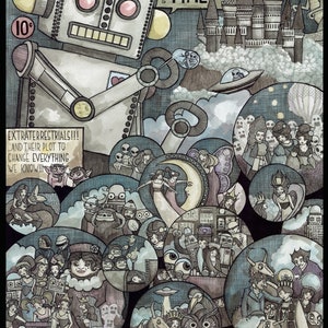 Alien #1 11x17 signed print
