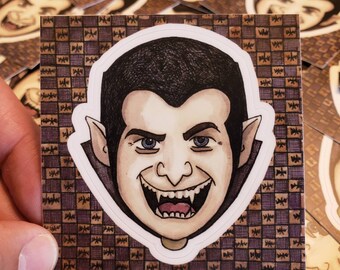 Pegatina de vampiro