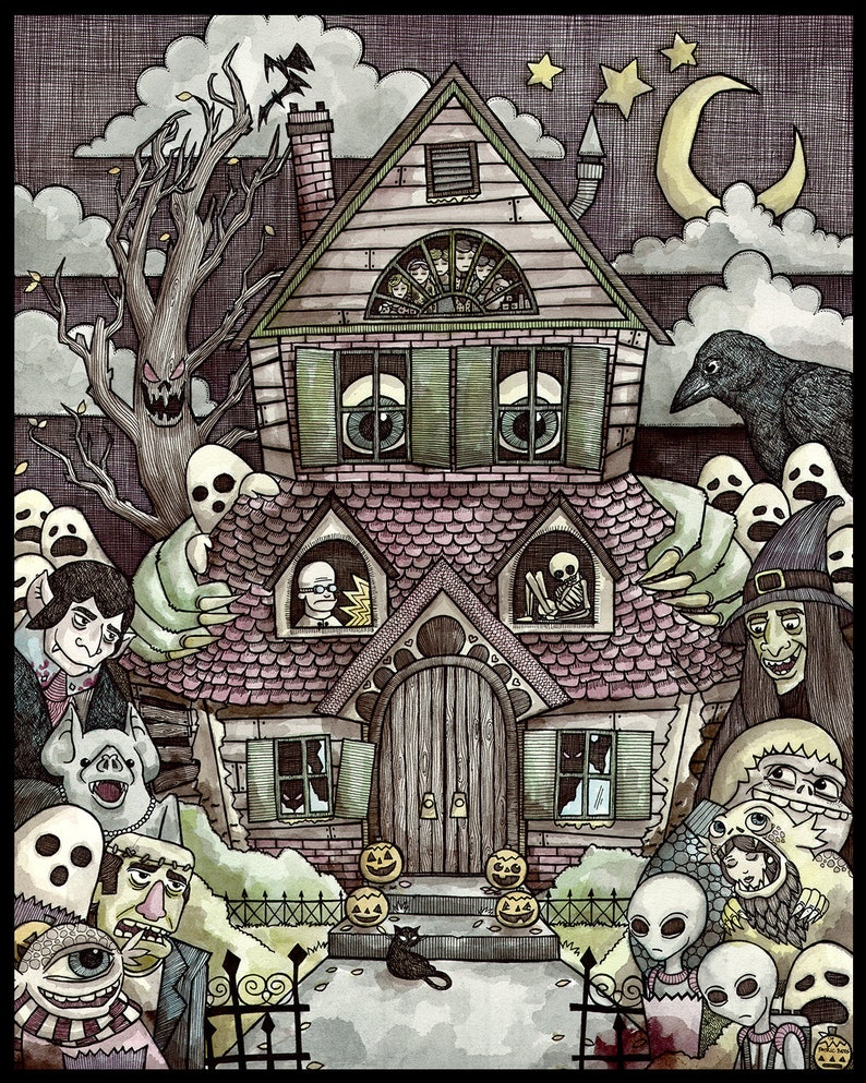 Haunted House 520 Puzzle by Patric Bates image 2