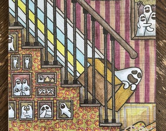 2027 Signed Ghost Calendar 12x12