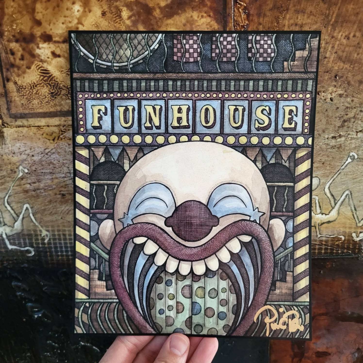 Fun House Signed 8x10 Print - Etsy