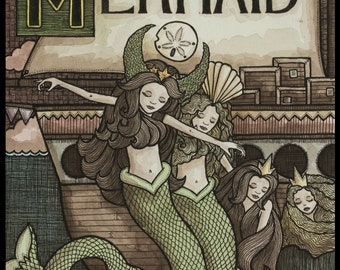Mermaid Signed 8x10 Print