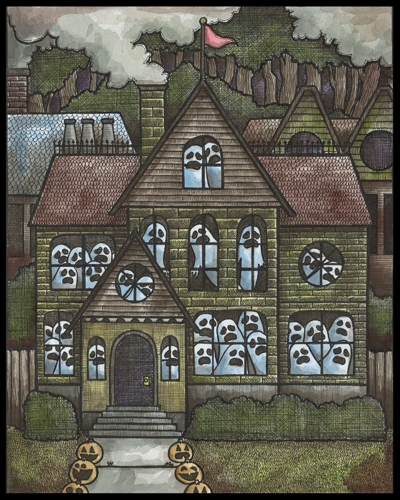 Ghost House 2 Signed 8x10 Print - Etsy