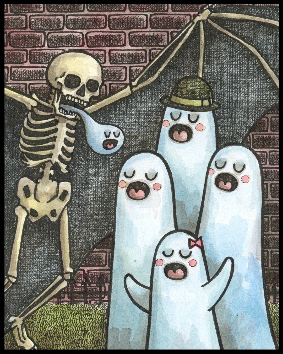 Ghost Singing Signed 8x10 Print - Etsy