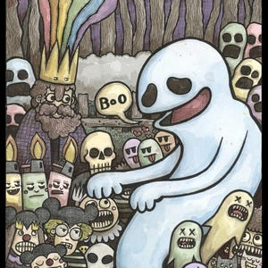 Boo signed 8x10 print