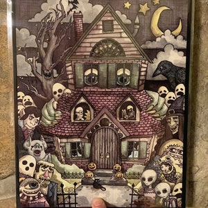 Haunted House 11x14 print NEW