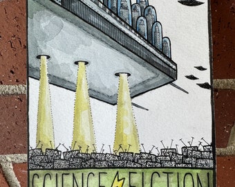 Original Painting - Science Fiction