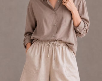 Easy Fit Lyocell Summer Shorts