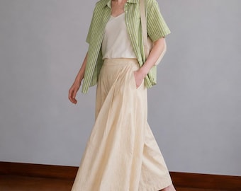 Pantalones anchos de verano extragrandes. Ligeros, transpirables y con un estilo impecable.