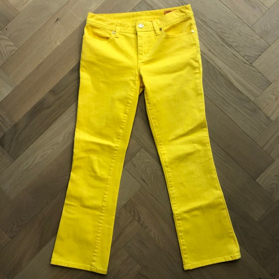 tory burch cropped jeans