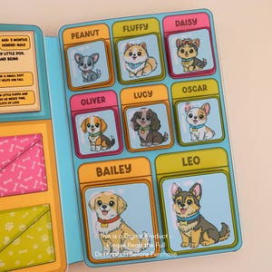 Printable Pet Shelter Paper Play Set | Pretend Play for Kids | Printable Paper Doll | Digital Download | Kids Craft Activity image 8